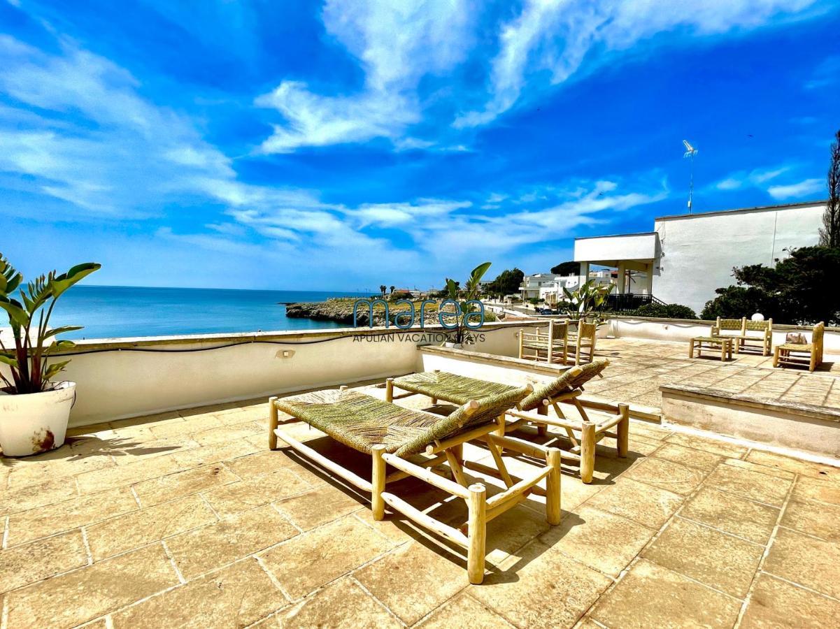 Villa Nauna, Fronte Mare Con Giardino E Terrazzo - Marea Collection Nardo Exterior photo