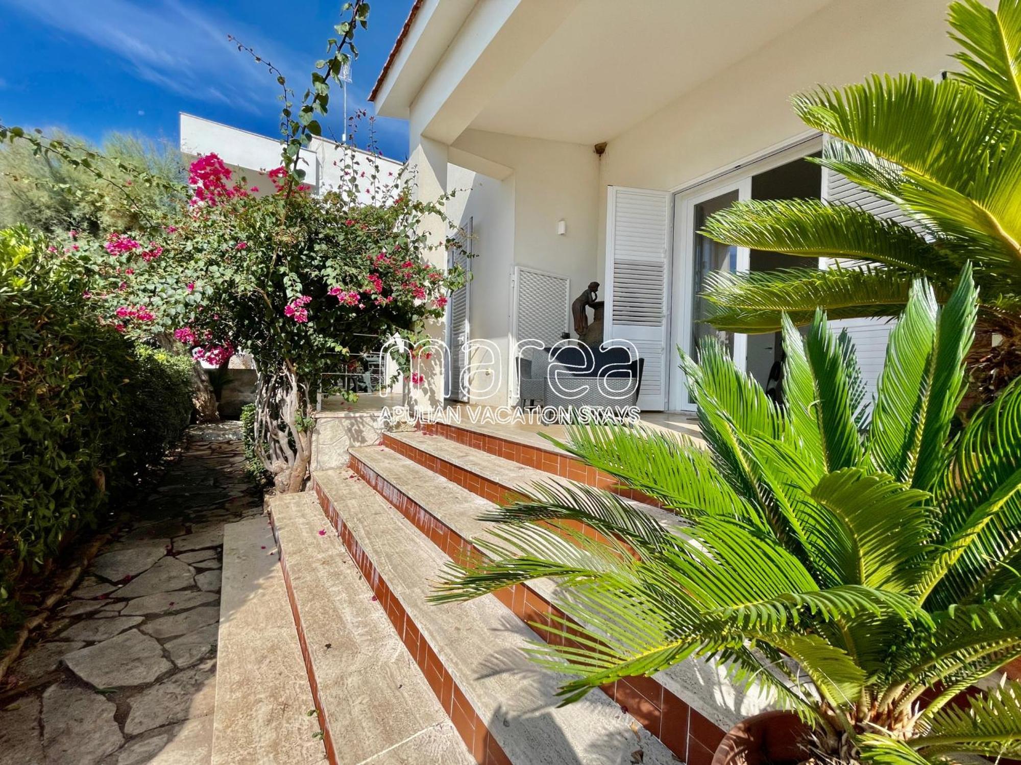 Villa Nauna, Fronte Mare Con Giardino E Terrazzo - Marea Collection Nardo Exterior photo
